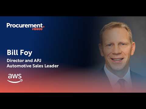 AWS Director Bill Foy on Using AI to Overcome Supply Chain Disruptions